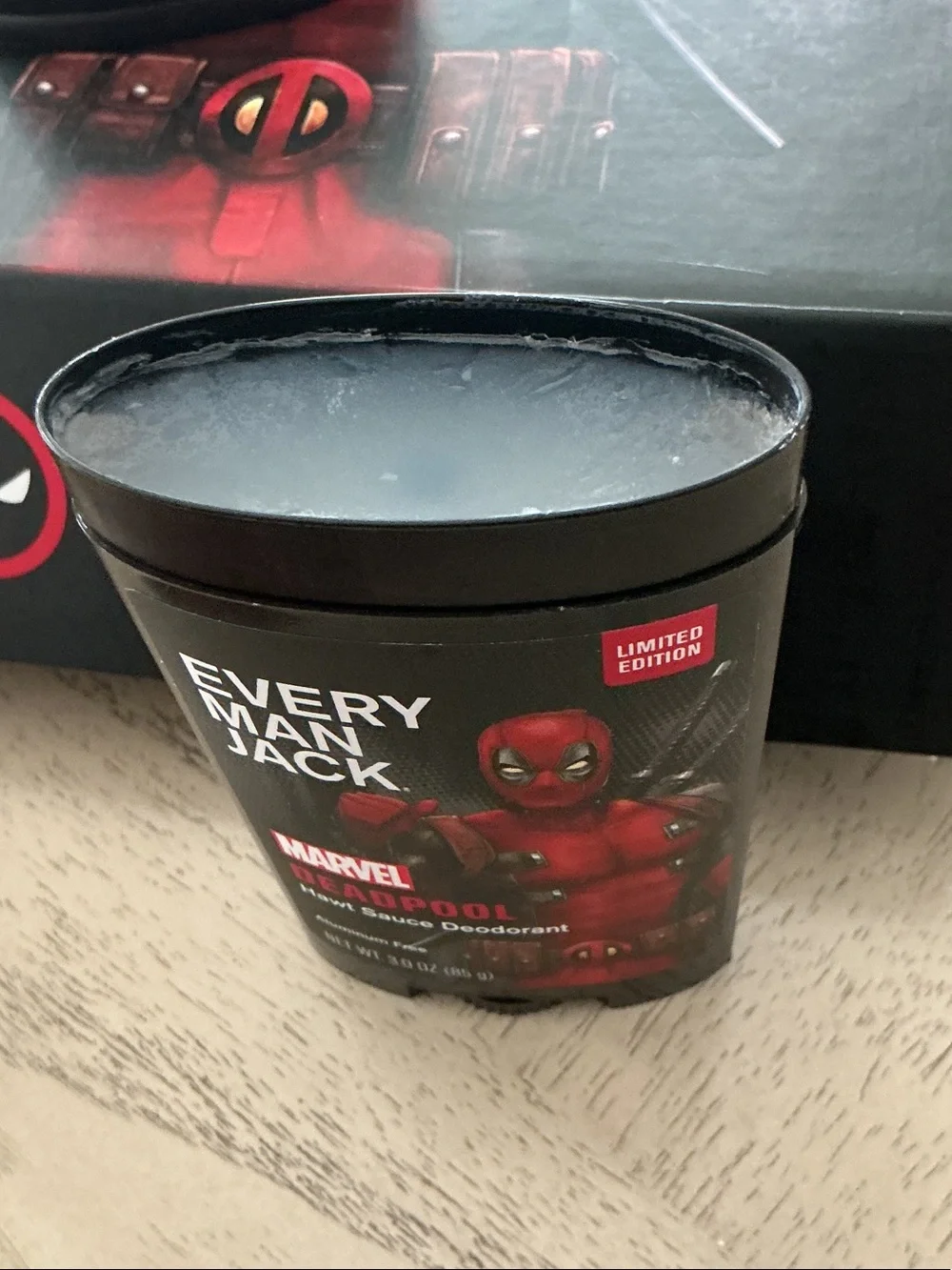 Every Man Jack x Marvel Deadpool Men’s Hair and Body Kit — Red Black
